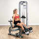 Body-Solid (SLE200G) Leg Extension Machine - Woman Exercising