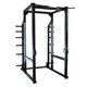 York Barbell STS Commercial Power Rack w/ Plate Storage