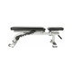 York Commercial Incline Bench Fully Lowered Competition Height Flat Workout Setup