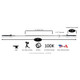 York (32115) 5' Hard Chrome Olympic Bar - Dimensions & Specifications