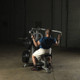 Body-Solid (LVLA) Leverage Lat Machine - Exercise Ending Position