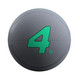 Troy VTX 4 lb Rubber Medicine Ball