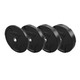Troy Solid Rubber Interlocking Bumper Plates
