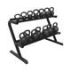 Troy VTX (KBR-14) 2-Tier Kettlebell Rack w/ Optional 5-80 lb Kettlebells
