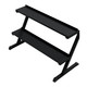 Troy VTX Twin-Tier Kettlebell Weight Shelf Showing Open Steel Trays