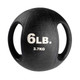 Body-Solid 6 lb Dual-Handle Weighted Ball