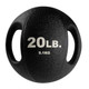 Body-Solid Weighted Gym Ball with Grips - 20 lb