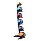 Body-Solid Gym Medicine Ball Set with Rack