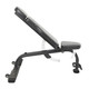 TKO (824FID-BK) Adjustable Workout Bench - Side View