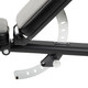 TKO (824FID-BK) Adjustable Weight Bench - Seat Adjustment