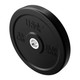 USA Sports 35 lb Solid Rubber Black Bumper Plate