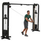 Body-Solid Cable Crossover Machine with Man Exercising