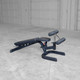 Body-Solid GFID71B Commercial FID Bench Full Decline Position for Core and Decline Pressing