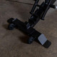Body-Solid (SFID325B) Clubline Adjustable Bench - Transport Wheels Close View