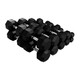 Troy VTX 5-50 lb 8-Sided Rubber Dumbbells