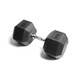 York 75 lb Rubber-Encased Hex Weight