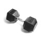 York 60 lb 6-Sided Rubber Hand Weight