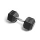 York 40 lb Rubber-Coated Hex Weight
