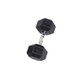 Body-Solid 40 lb Rubber Hex Dumbbell