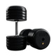 Troy Pro-Style Rubber Dumbbells - 65 lbs