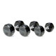 Troy (#TSD-R) 12-Sided Rubber Dumbbells