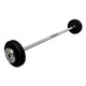 Troy 60 lb Fixed Weight Barbell w/ Straight Bar and Chrome End Caps