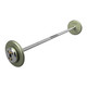 Troy 40 lb Gray Cast Iron Straight Weight Bar with Chrome End Caps