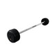 Troy 70 lb Rubber-Coated Fixed Barbell w/ Straight Bar