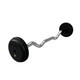 Troy 30 lb Rubber Curved Exercise Bar