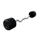 Troy 90 lb Fixed Rubber EZ Curl Bar