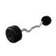 Troy 60 lb Fixed Rubber EZ Barbell