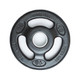 York Iso-Grip 10 lb Rubber Olympic Plate
