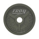 Troy 25 lb Cast Iron Olympic Weight Plate