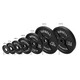 USA Sports Black Barbell Standard Olympic Plates - Diameter & Thickness