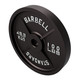 Troy USA Sports Black Cast Iron Olympic Plates - 100 lb Size