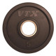 Troy VTX 5 lb Rubber Olympic Weight Plate