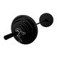 Troy USA Sports Black Olympic Weight Set with 7 Foot Black Bar