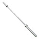 USA Sports 7-Foot Chrome Olympic Bar - Full Length View