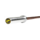 Troy VTX (GOB-1800) Men's Olympic Training Barbell - End View