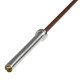 Troy VTX (GOB-1800) Men's Olympic Training Barbell - Angled View