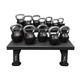 TAG Fitness Commercial 2-Tier Kettlebell Rack w/ Optional Weights