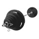 Troy VTX Rubber-Coated Olympic Weight Set w/ Barbell