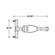 Inflight Fitness Seated Weight Bench - Dimensions (5010)