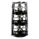 Troy VTX (10-50 lb) Rubber-Coated Kettlebell Set & Vertical Rack