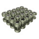 Troy Gray Pro-Style Dumbbell Set w/ Chrome End Caps - 55-100 lbs
