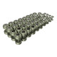 Troy 5-100 lb Gray Pro-Style Dumbbell Set w/ Chrome End Caps