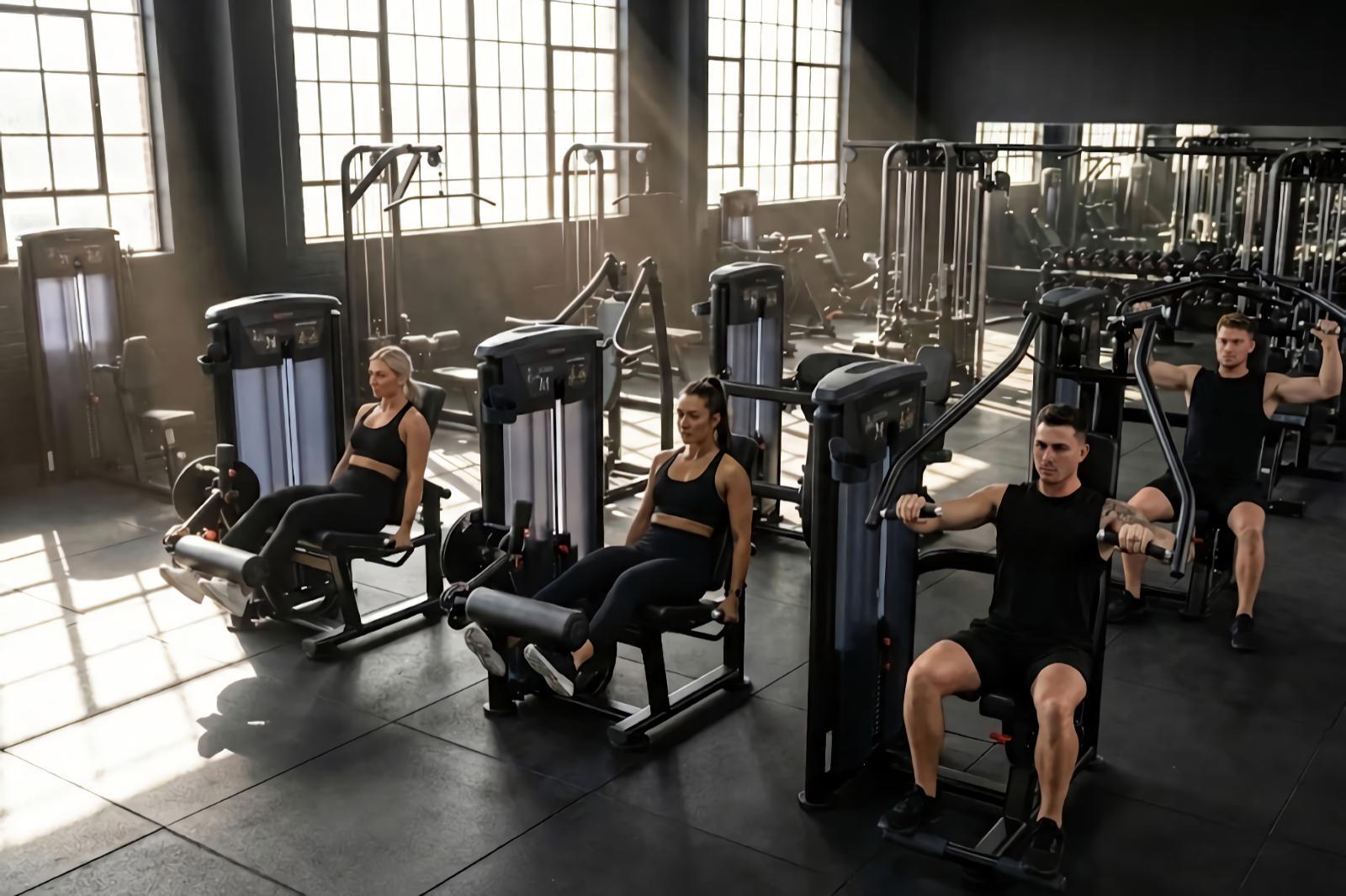 Commercial Weight Machines in Gym