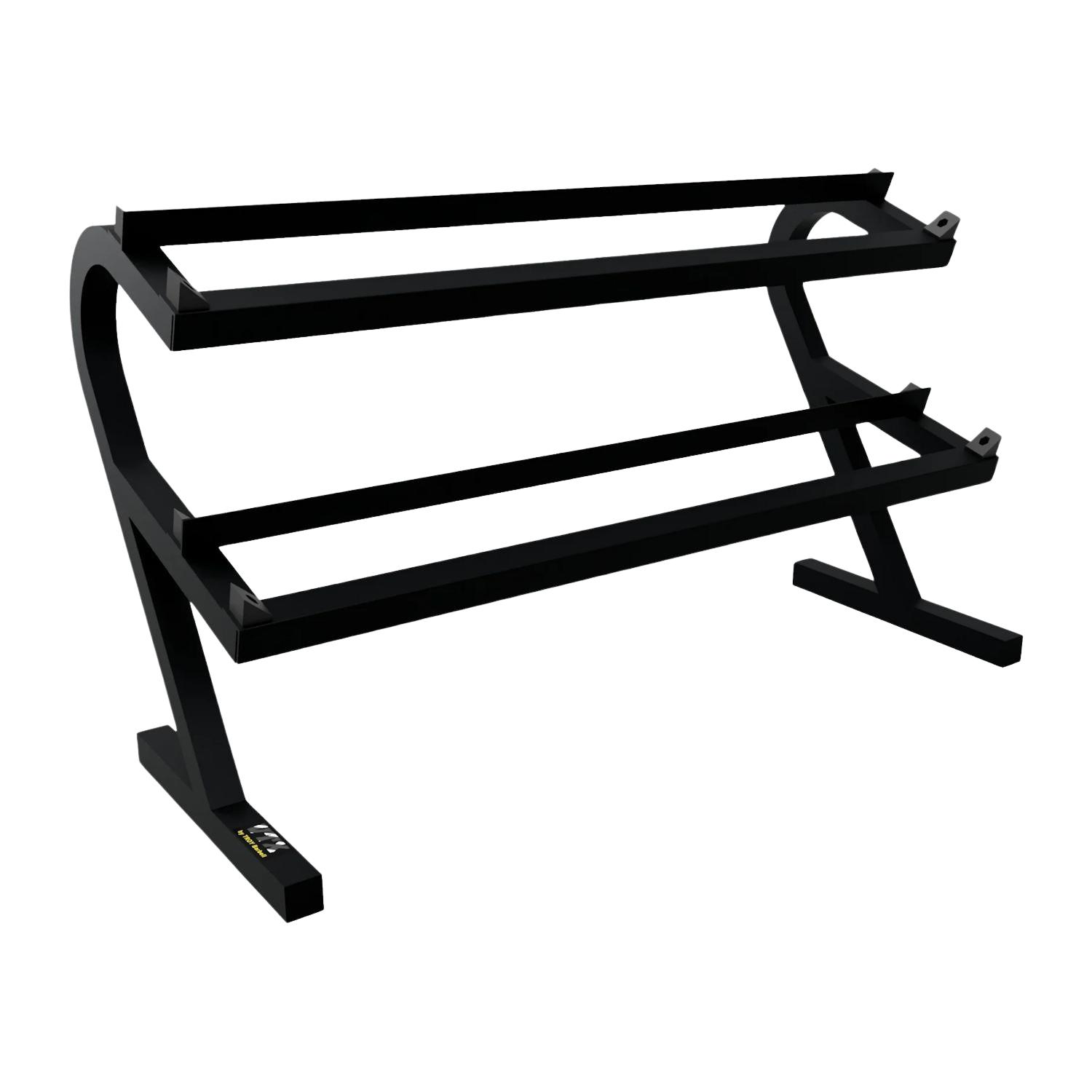 Troy VTX (T-DR) 2-Tier Hex Dumbbell Rack | Free Shipping