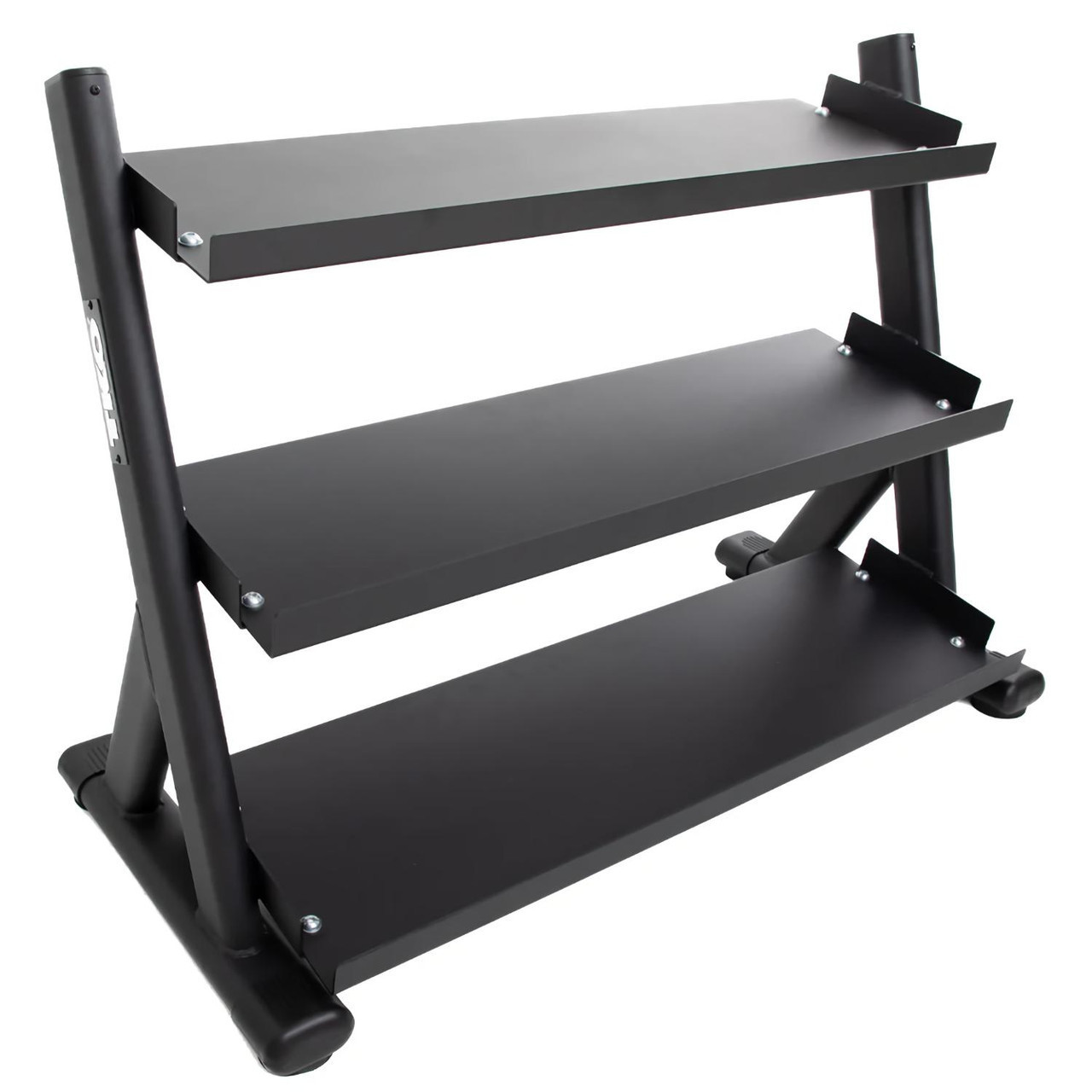 TKO 3-Tier Shelf Dumbbell Rack | 6235-B | Free Shipping