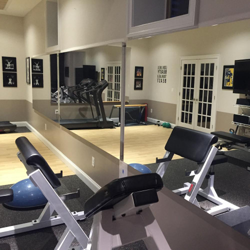 Wall Mirrors for a Home Gym: Boost Motivation & Maximize Space